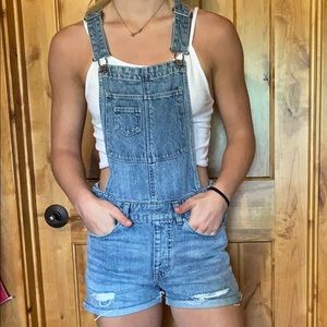 Jean Overall Shorts (H&M)